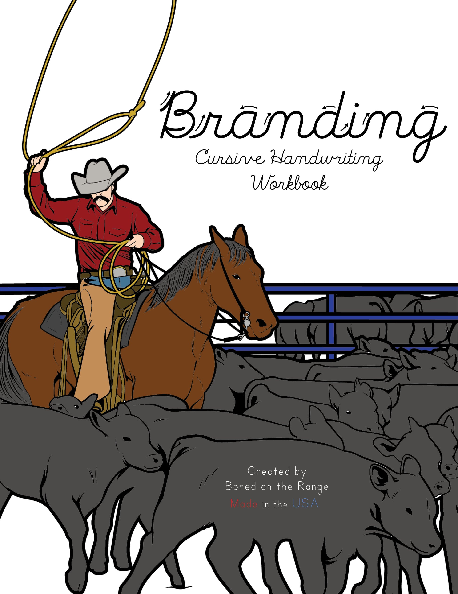 Branding Cursive Handwriting Workbook