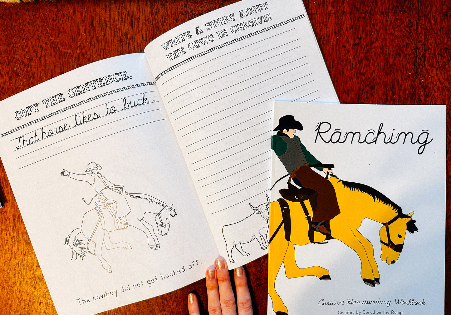 Ranching: Cursive Handwriting Workbook