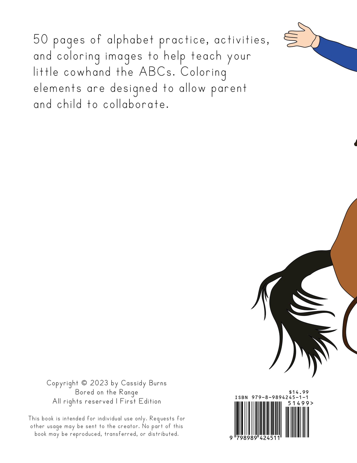 Ranching: Pre-K & Kindergarten ABC Workbook