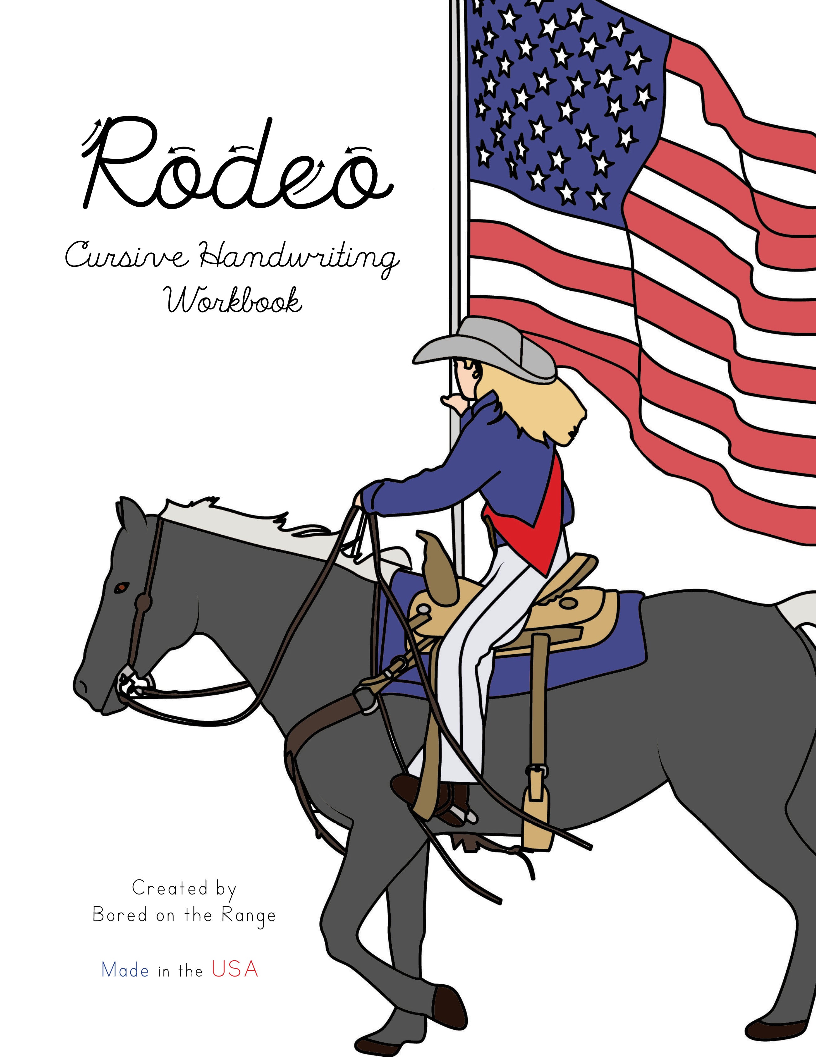 Cursive Writing Riders Rodeo: Cursive Handwriting Workbook – BOTR Wholesale